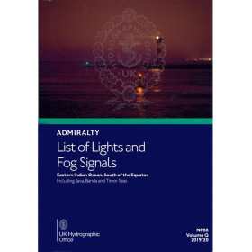 Admiralty - NP088 - List of Lights and Fog Signals - Eastern Indian, South of the Equator