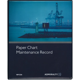 Admiralty - NP133A - Paper Chart Maintenance Record - 2008
