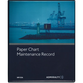 Admiralty - NP133A - Paper Chart Maintenance Record - 2008
