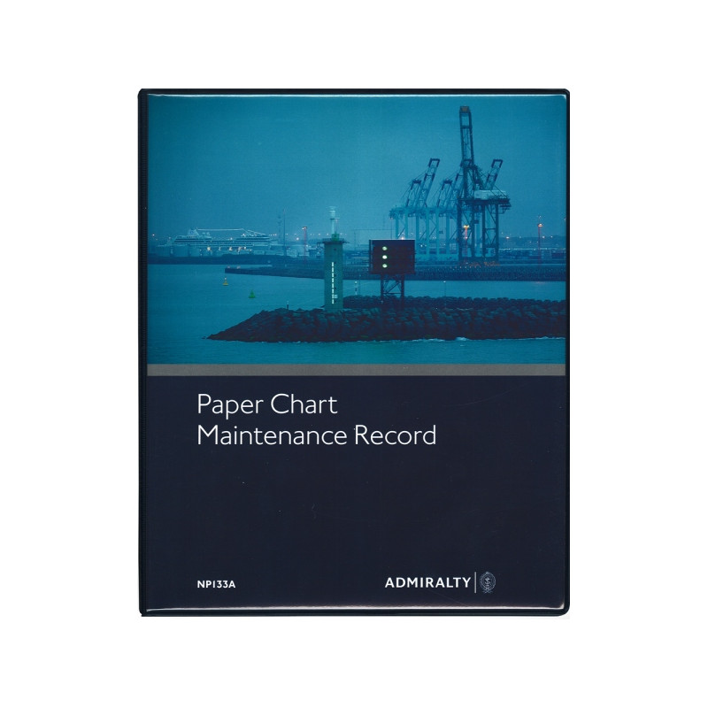 Admiralty - NP133A - Paper Chart Maintenance Record - 2008