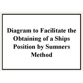 Admiralty - 5015 - Diagram to Facilitate the Obtaining of a Ships Position by Sumners Method