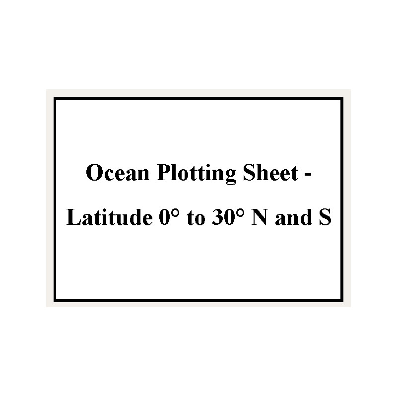 Admiralty - 5331 - Ocean Plotting Sheet - Latitude 0° to 30° N and S