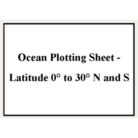 Admiralty - 5331a - Ocean Plotting Sheet - Latitude 0° to 30° N and S