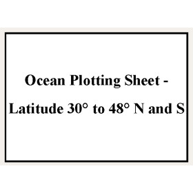 Admiralty - 5332a - Ocean Plotting Sheet - Latitude 30° to 48° N and S