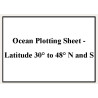Admiralty - 5332a - Ocean Plotting Sheet - Latitude 30° to 48° N and S