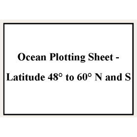 Admiralty - 5333 - Ocean Plotting Sheet - Latitude 48° to 60° N and S