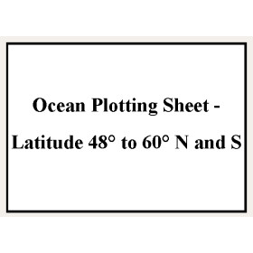 Admiralty - 5333a - Ocean Plotting Sheet Lat 48° to 60° N and S
