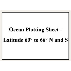Admiralty - 5334 - Ocean Plotting Sheet - Latitude 60° to 66° N and S