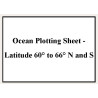 Admiralty - 5334 - Ocean Plotting Sheet - Latitude 60° to 66° N and S