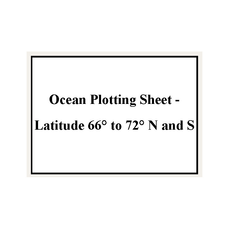 Admiralty - 5335 - Ocean Plotting Sheet - Latitude 66° to 72° N and S