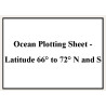 Admiralty - 5335 - Ocean Plotting Sheet - Latitude 66° to 72° N and S