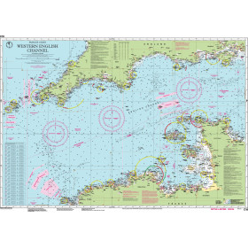 Imray - C10 - Western English Channel - Passage Chart