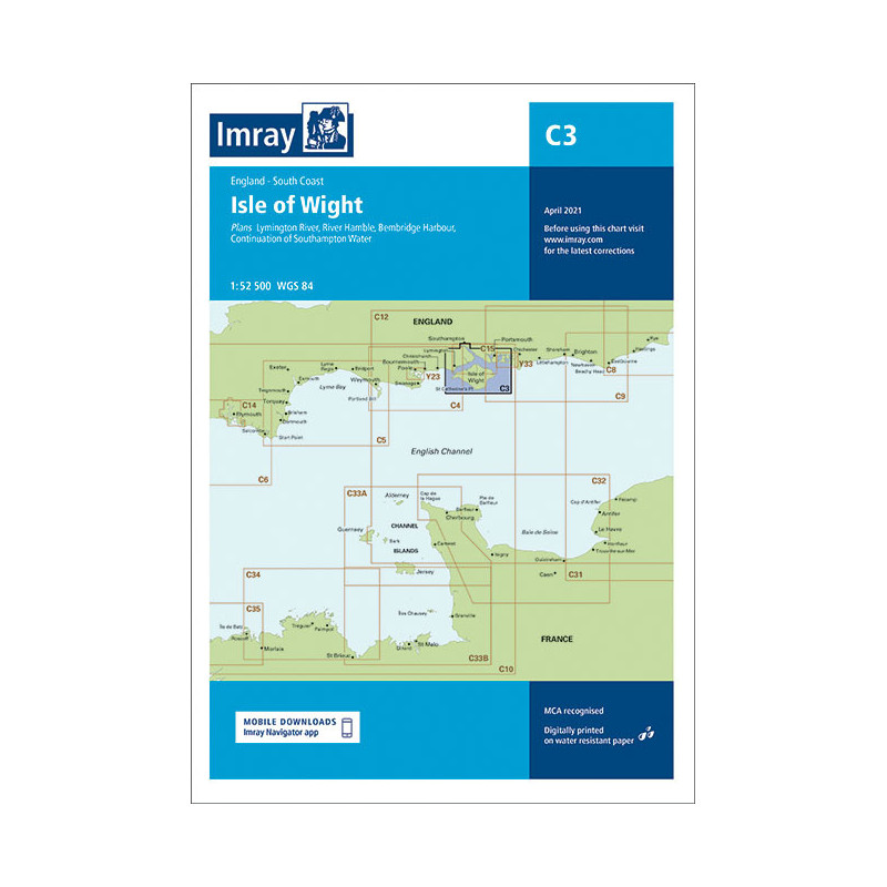 Imray - C3 - Isle of Wight