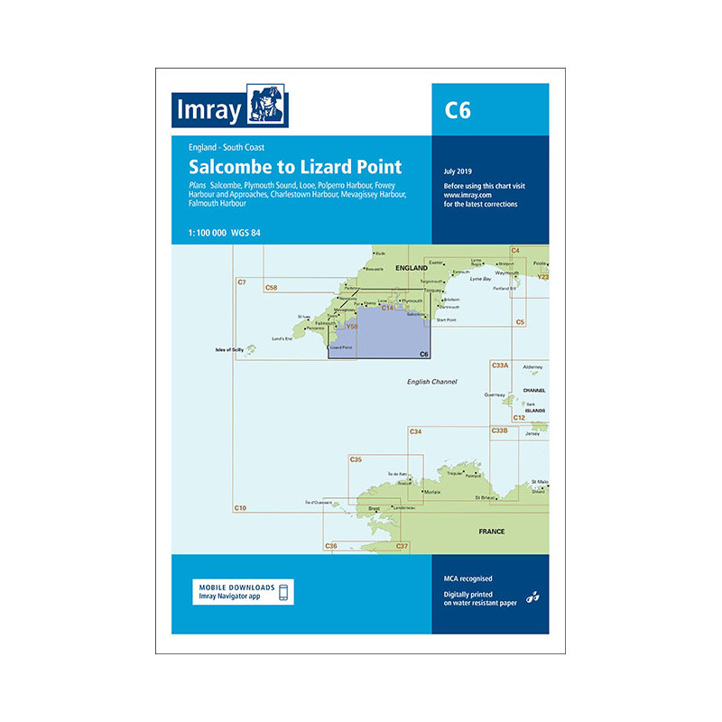 Imray - C6 - Salcombe to Lizard Point