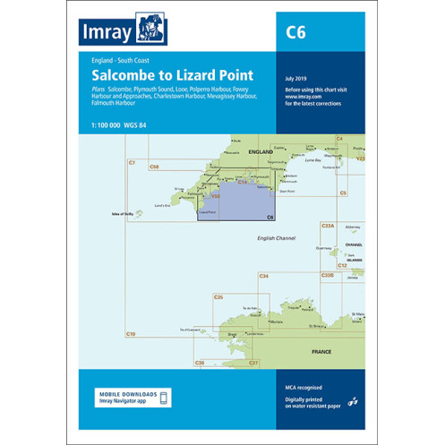 Imray - C6 - Salcombe to Lizard Point