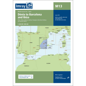 Imray - M13 - Dénia to Barcelona and Ibiza