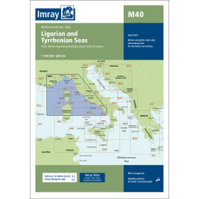 Imray - M40 - Ligurian and Tyrrhenian Seas