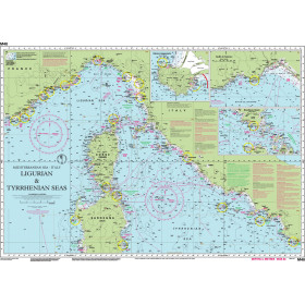 Imray - M40 - Ligurian and Tyrrhenian Seas
