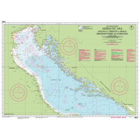 Imray - M23 - Adriatic Sea - Golfo di Trieste to Bar and Promontorio del Gargano