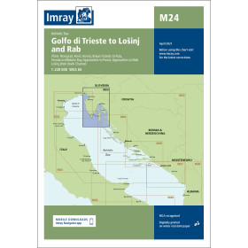 Imray - M24 - Golfo di Trieste to Lošinj and Rab