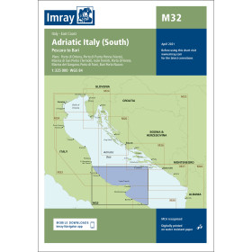 Imray - M32 - Adriatic Italy (South) - Pescara to Bari