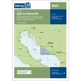 Imray - M26 - Split to Dubrovnik