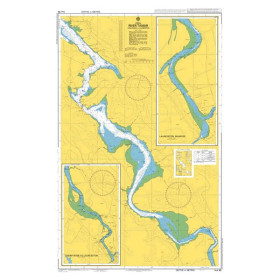 Australian Hydrographic Office - AUS168 - River Tamar Long Reach to Launceston