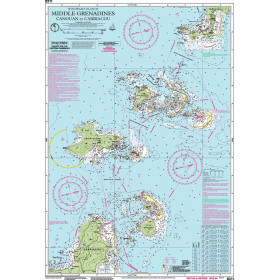 Imray - B311 - Middle Grenadines - Bequia to Carriacou