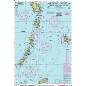 Imray - B5 - Martinique to Grenada, Tobago and Barbados