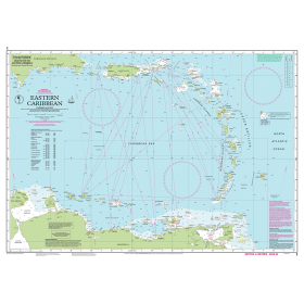 Imray - 1 - Eastern Caribbean General Chart - Passage Chart