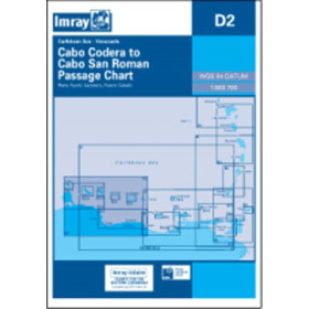 Imray - de - Cabo Codera to Cabo San Roman - passage Chart