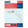 Imray - A233 - Virgin Islands - Double-sided sheet combining charts A231 and A232