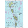 Imray - A4 - Guadeloupe to St Lucia - Passage Chart