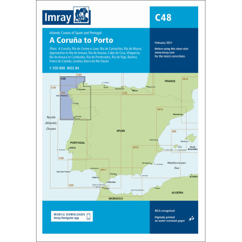 Imray - C48 - A Coruna to Porto