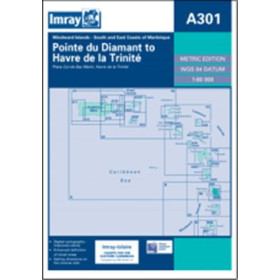 Imray - A301 - Pointe du Diamant to Havre de la Trinité
