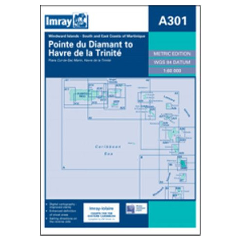 Imray - A301 - Pointe du Diamant to Havre de la Trinité