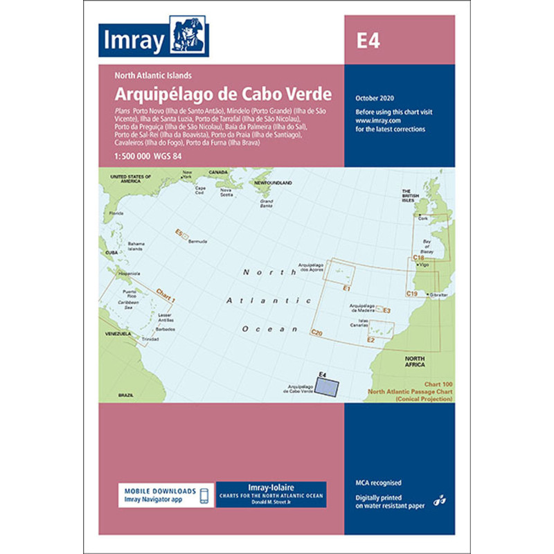 Imray - E4 - Arquipélago de Cabo Verde