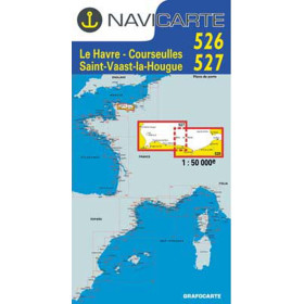 Navicarte - 526 + 527 - Le Havre, Saint Vaast, le Houge