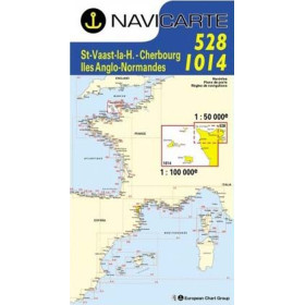 Navicarte - 528 + 1014 - Saint Vaast, ile anglo-normandes