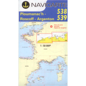 Navicarte - 538 + 539 - Ploumanac'h, Roscoff, Argenton