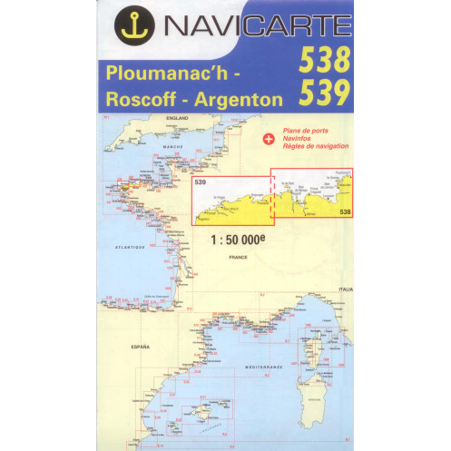 Navicarte - 538 + 539 - Ploumanac'h, Roscoff, Argenton Navicarte - 538 + 539 - Ploumanac'h, Roscoff, Argenton