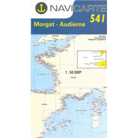 Navicarte - 541 - Morgat, Audierne, Le Raz de Sein