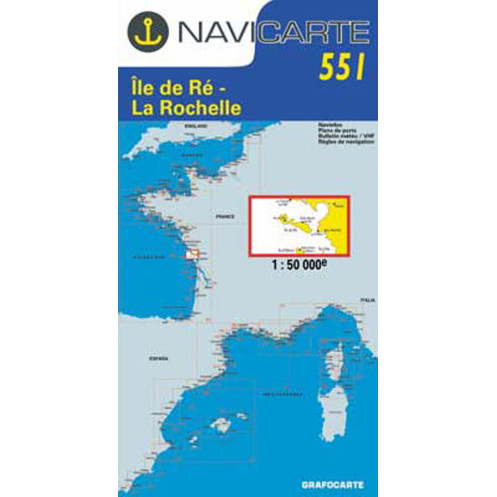 Navicarte - 551 - Ile de Ré, La Rochelle