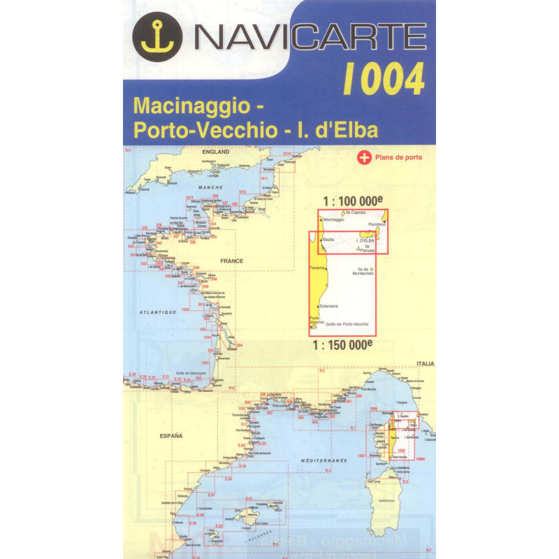 Navicarte - 1004 - Corse Est, Macinaggio, Porto Vecchio