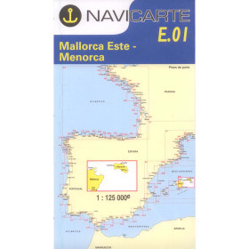 Navicarte - E01 - Majorque Est, Minorque