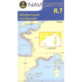 Navicarte - R7 - Routier Méditerranée Occidentale
