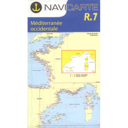 Navicarte - R7 - Routier Méditerranée Occidentale Navicarte - R7 - Routier Méditerranée Occidentale