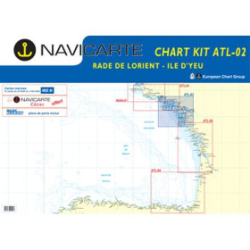 Navicarte Chartkits - ATL2 - de Lorient à l'Ile d'Yeu