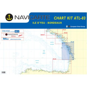 Navicarte Chartkits - ATL3 - De l'Ile d'Yeu à Bordeaux
