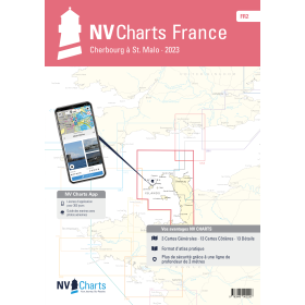NV Charts - FR 2 - NV Atlas France - Cherbourg à St Malo
